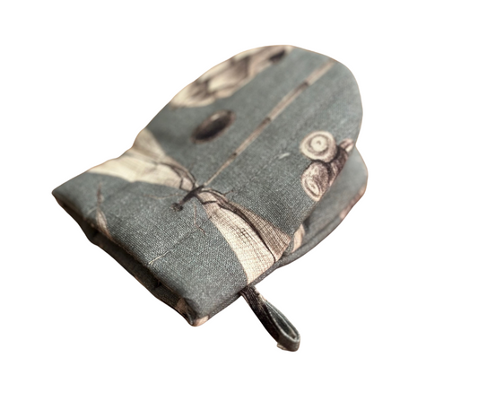 Bavlnená rukavica s dvojitou vlnenou výplňou – kolekcia Seeds Aqua