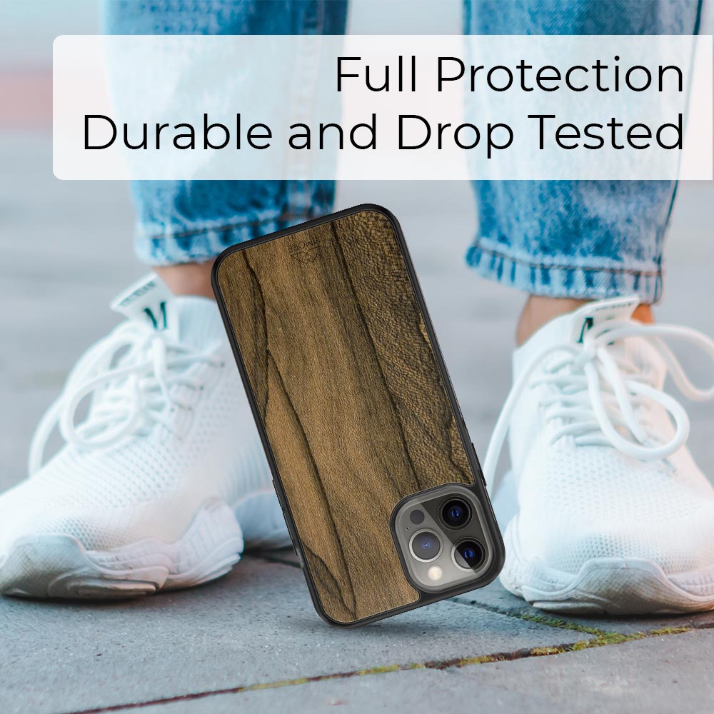 Elegantné ekologické púzdro s hlbokou hnedou farbou – Ziricote