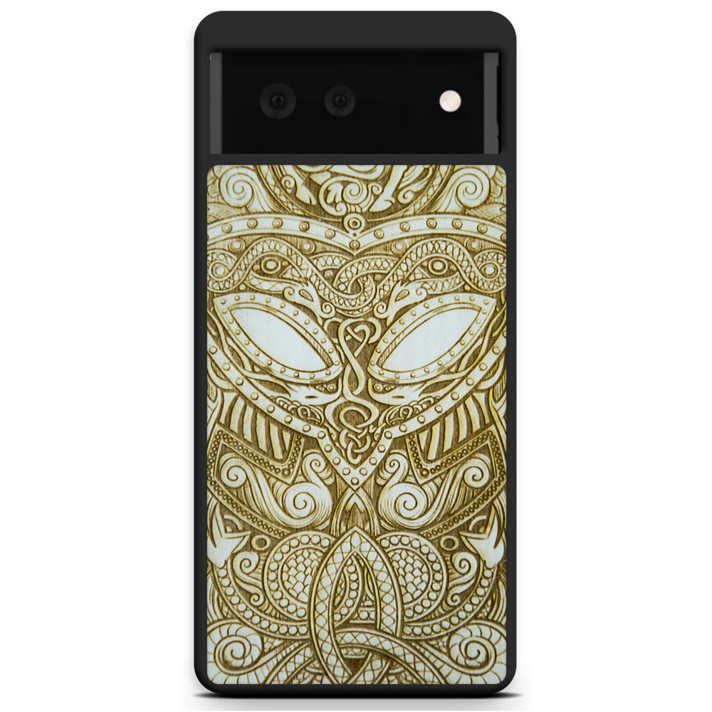 Prémiové drevené púzdro na mobil Viking – ekologické a ručne vyrobené | YEVA.sk