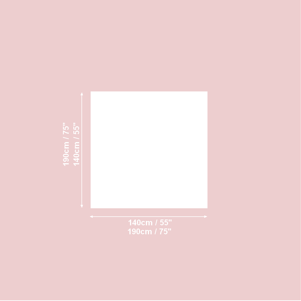 Obrus Seeds Aqua – ručne vyrobený ekologický doplnok do domácnosti