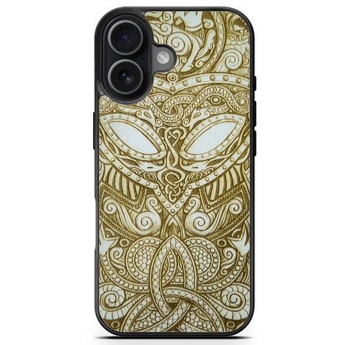 Prémiové drevené púzdro na mobil Viking – ekologické a ručne vyrobené | YEVA.sk