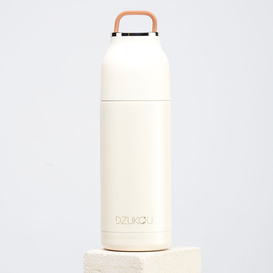 Nerezová termoska Siachen – eko vákuová fľaša s pohárikom a tlačidlovým uzáverom 350 ml, termoska na čaj a kávu | YEVA.sk