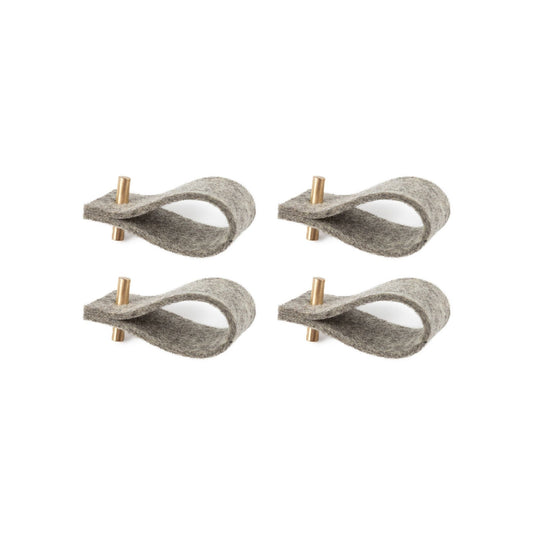 Moderné stolové doplnky z prírodnej plsti – YEVA.sk