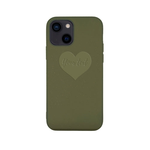 Personalizované biologicky rozložiteľné púzdro na mobil – farba Olive Green 🌿 | YEVA.sk