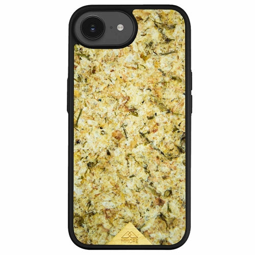 Organické púzdro na mobil Jasmine – ručne lisované jazmínové kvety | YEVA.sk