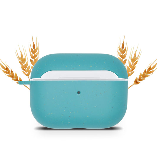 Biologicky rozložiteľné púzdro na AirPods Pro – farba Ocean Blue – YEVA.sk