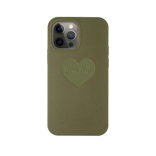 Personalizované biologicky rozložiteľné púzdro na mobil – farba Olive Green 🌿 | YEVA.sk