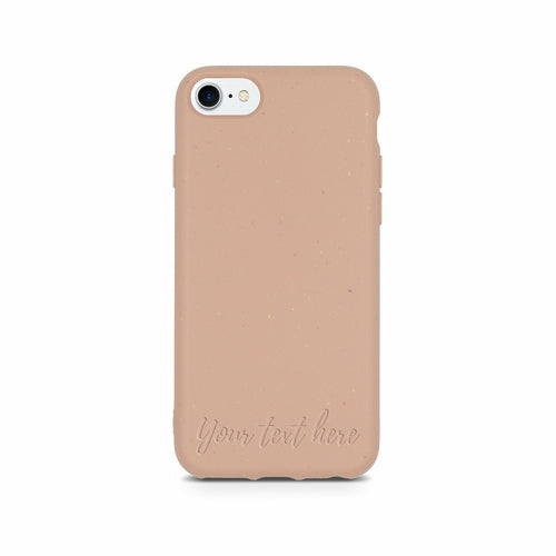 Personalizované biologicky rozložiteľné púzdro na mobil – farba Pastel Pink 💗 | YEVA.sk