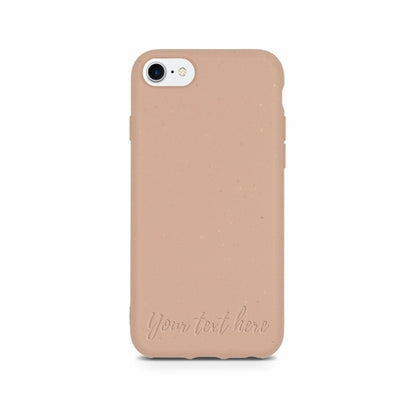 Personalizované biologicky rozložiteľné púzdro na mobil – farba Pastel Pink 💗 | YEVA.sk