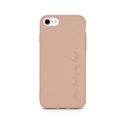 Personalizované biologicky rozložiteľné púzdro na mobil – farba Pastel Pink 💗 | YEVA.sk