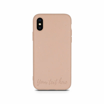 Personalizované biologicky rozložiteľné púzdro na mobil – farba Pastel Pink 💗 | YEVA.sk