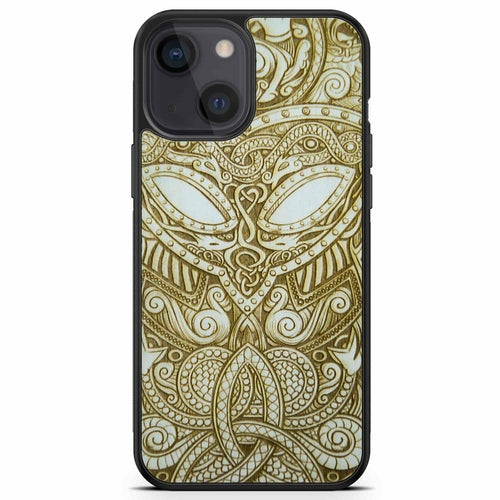 Prémiové drevené púzdro na mobil Viking – ekologické a ručne vyrobené | YEVA.sk