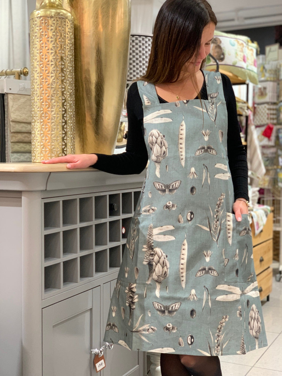 Dámska zástera s prekríženými ramienkami Seeds Aqua – YEVA.sk