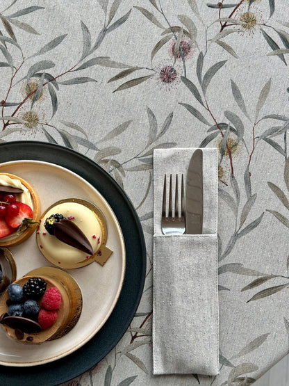 Recyklovaný bavlnený držiak na stôl – moderný kuchynský textil