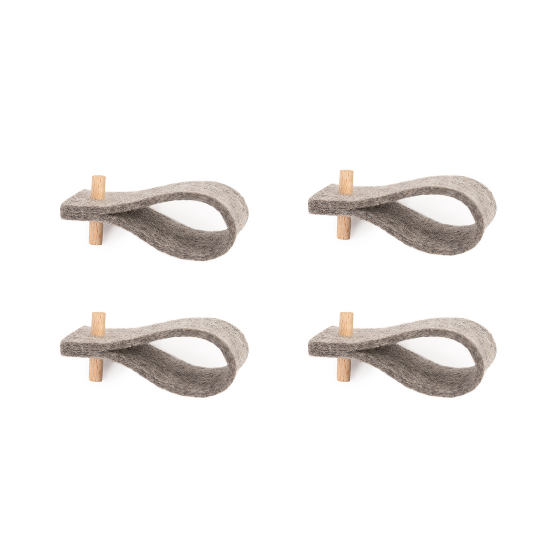 Krúžky na servítky s kovovým detailom – zero waste riešenie