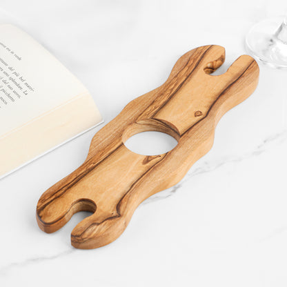 Barový organizér z prírodného olivového dreva – praktický a štýlový – YEVA.sk