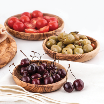 Sada 3 ks misiek z olivového dreva – ekologická voľba pre vašu kuchyňu