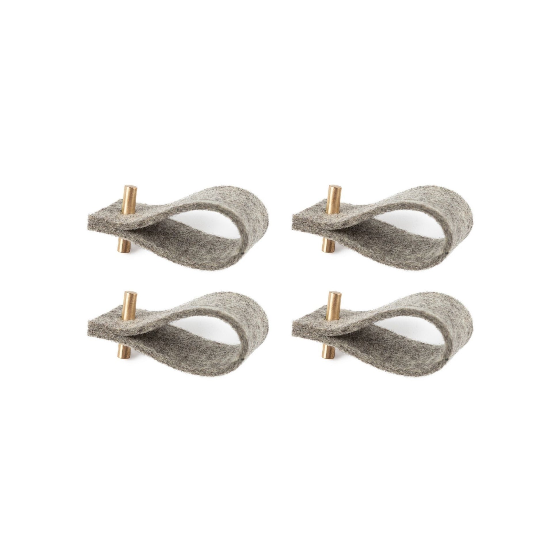 Moderné stolové doplnky z prírodnej plsti – YEVA.sk