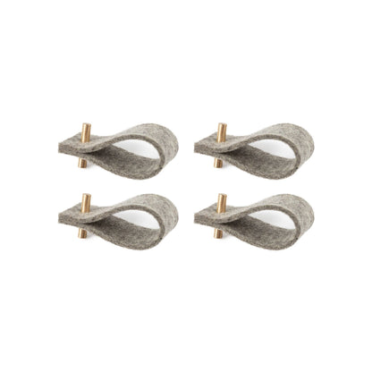 Moderné stolové doplnky z prírodnej plsti – YEVA.sk