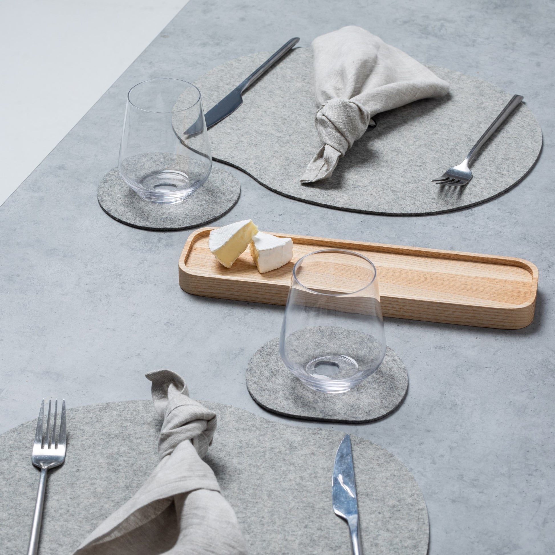 Podložka a podšálka MILLESTONES – minimalistický škandinávsky dizajn