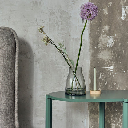 Minimalistický svietnik z jaseňového dreva – zero waste štýl