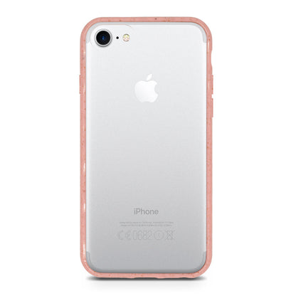 Biologicky rozložiteľné púzdro na mobil – Transparent Pink 🌸♻️ | YEVA.sk