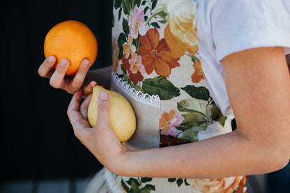Kvetinová zástera pre mladé kuchárky – Hortensias Home